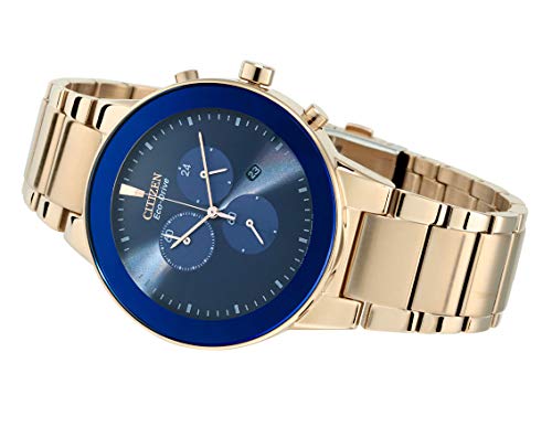 Citizen Eco-Drive Analog Mens Stainless Steel Watch Powered by Light - Axiom Collection-AT2243-87L - Image 4