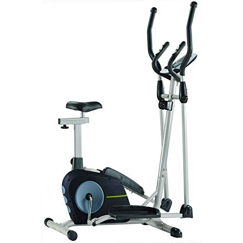 Foto von MZXUN. Crosstrainer Crosstrainer Fitness-Training Ausdauertraining Machine Control Ellipsentrainer mit LCD-Monitor Magnetic Cardio Workout 105x61x158cm
