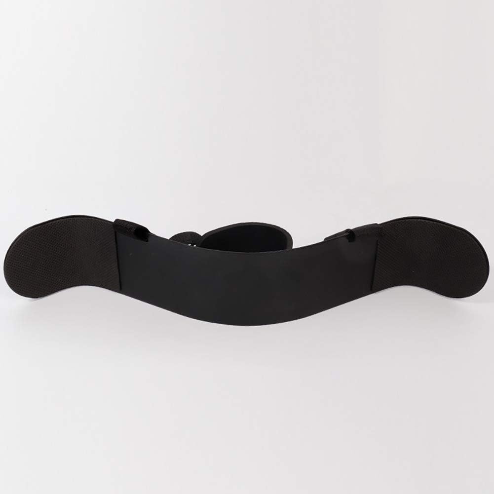 KINGBOO Fitness Arm Blaster for Biceps and Triceps Arm Blaster Adjustable Bodybuilting Bicep Isolator Black