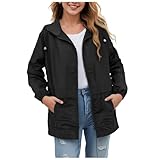 [EOQIFJM] レインウェア レディース レインスーツ 防水 通気 防風 ゴルフレインウェア かっぱ マウンテンパーカー ウインドブレーカー ジャケット 自転車 登山 通勤 梅雨対策 軽くて アウトドアジャケット 春秋 UVカット