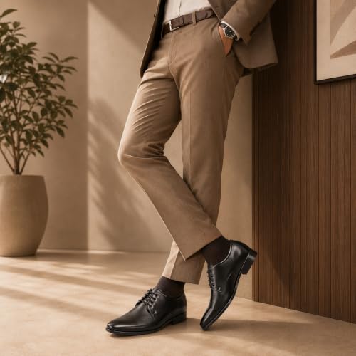 Centrino Formal Shoe for Men Black 64055 - Image 5