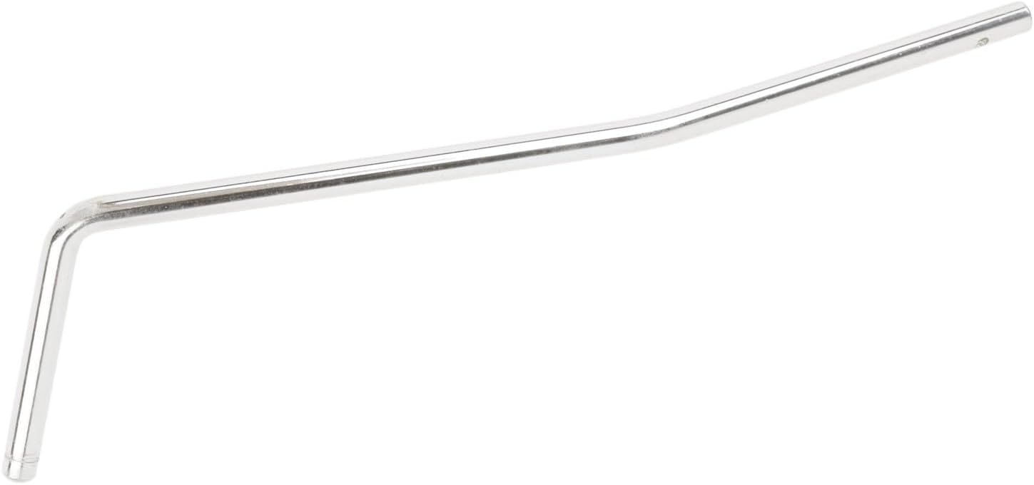 Tremolo Arm, Push In Steel Design Whammy Bar Silver Finish for Guitarists in Rock, Blues, Jazz Performances