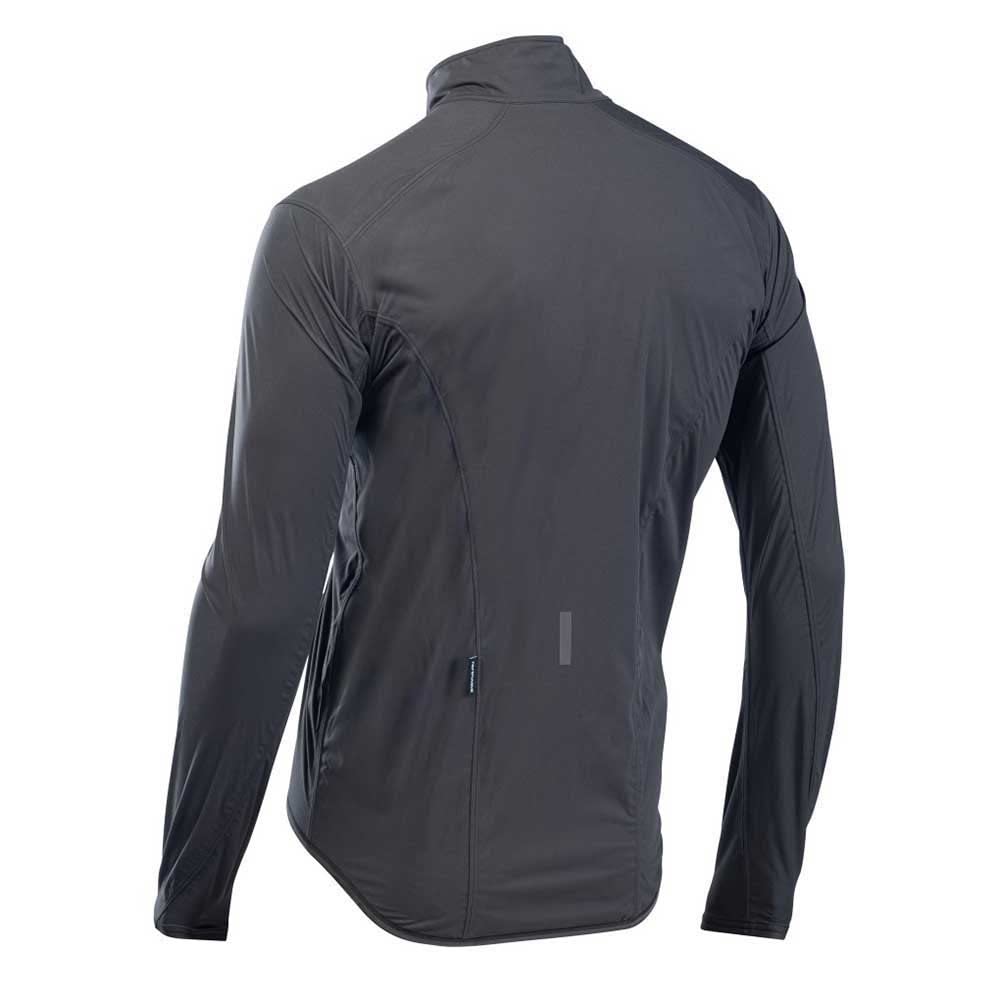 Northwave Rainskin Shield 2 Fahrrad Regenjacke grau 2026: Größe: XL (52)