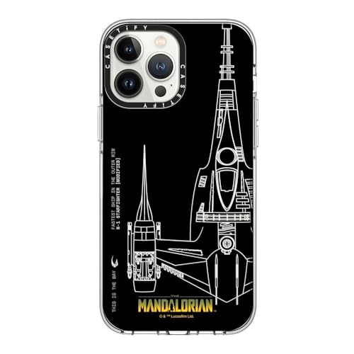 Coque iPhone 13 Pro Max CASETiFY N-1 Starfighter transparente haut de gamme