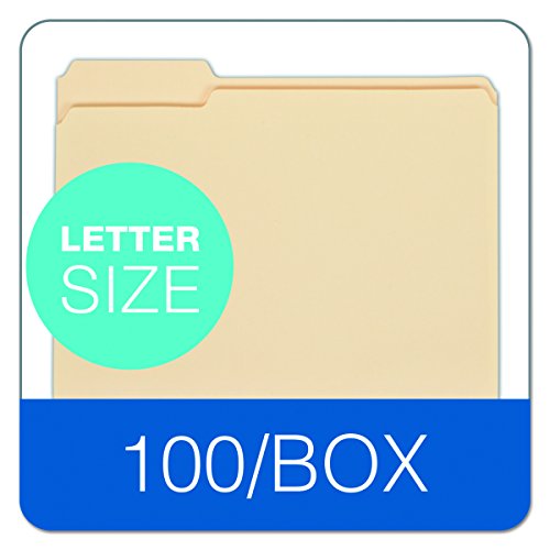 Pendaflex-11230EE-Laminate-Spine-Shelf-File-Folder-Straight-Tab-14-pt-Manila-Letter-Box-of-50