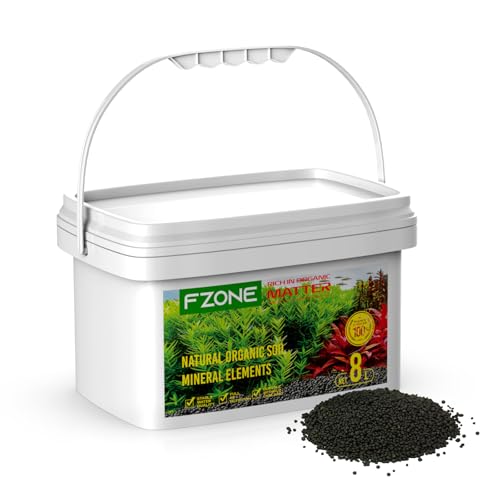 FZONE Aquarium Soil 8L Black