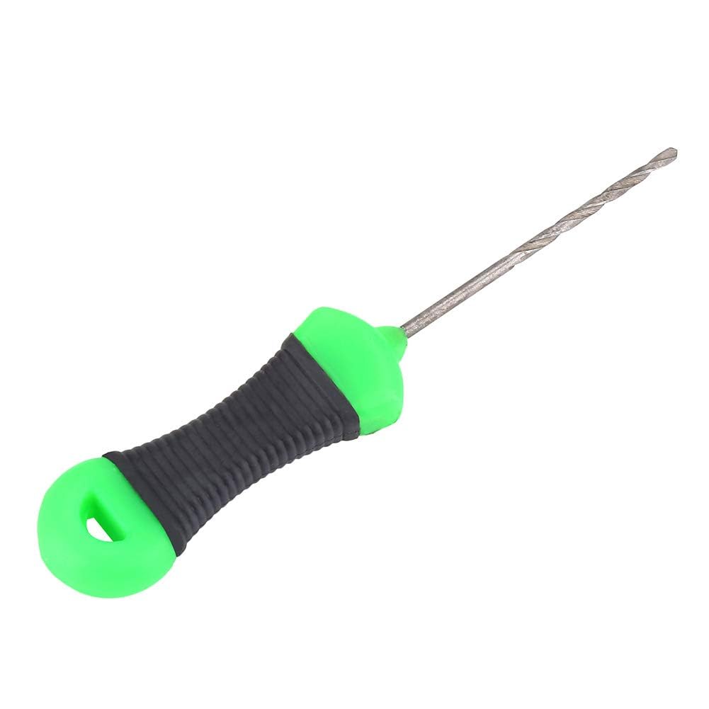 Alomejor - Juego de 3 Brocas para Pesca de Carpas, Accesorios de Pesca Resistentes para Línea de Pesca, Herramientas Eficientes para Montaje de Anzuelos y Enganches Seguros, Ideal para Pescadores