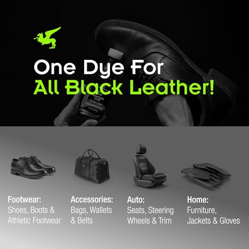 Griffin Black Leather Dye
