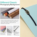EMART 7 szt., 14 solidnych wzorów, tło fotograficzne produktu ze stojakiem