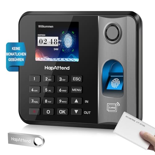 HapAttend 10 zusätzliche RFID-Abzeichen H1 H2 H3, Abzeichen zur Annäherung der Zeit für TC1 TC2 MB1 MB2 (10 Stück)