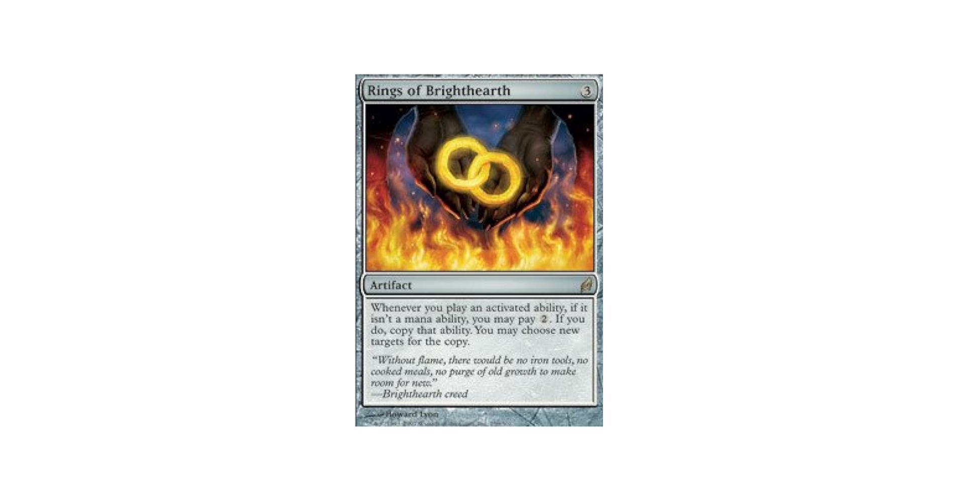 マジック：ザ・ギャザリング - 【MPS】ブライトハースの指輪/Rings of Brighthearth Rings of Brighthearth | Commander Legends | Commander | Card