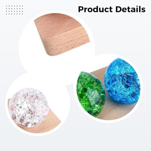 Ensemble boule de cristal chakra LED pour harmoniser l'énergie de la maison