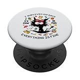 Funny Black Cat 100Th Days Of School Gifts Tees