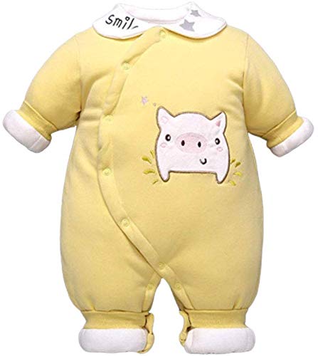 Combinaisons d'hiver bébé vêtements coton mixte pyjama matelassé