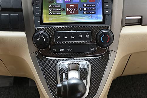 Fibre de Carbone Honda CR-V 2007-2011 Autocollant de Console Luxe