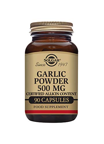 Solgar Ajo en Polvo 500 mg Cápsulas vegetales - Envase de 90