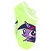 My Little Pony Girls 6 pk No Show Socks (6-8 Girls (Shoe: 10.5-4), MLP Lurex)