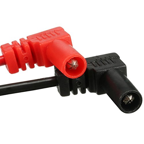 Image of uxcell 2pcs 37.4'' Test Leads Probe with Cover for Digital Multimeter Oscillometer 1000V 10A 4mm Banana Plug Ultra Sharp