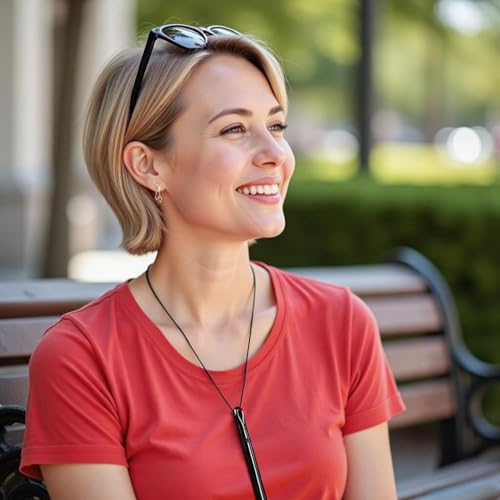 Pendant Necklace for Men Black Necklace Stainless Steel with Adjustable Chain 23.6" Long Pendant for Men Jewelry for Gifts4