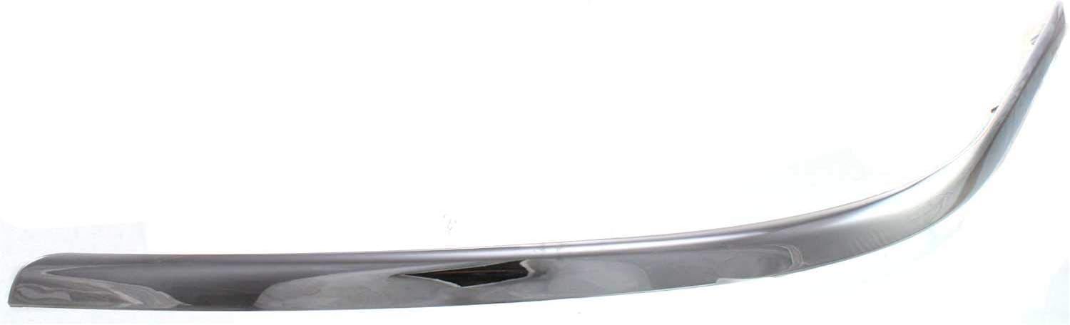 Evan-Fischer Bumper Trim Molding compatible with Lincoln Lincoln Town Car 98-02 Front LH Chrome Plastic Left Side