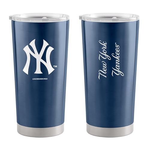 Logo Brands 520-S20T-1: NY Yankees 20oz Gameday Stainless Tumbler