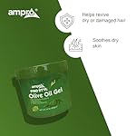 AmPro Pro Styl Protein Styling Gel - Moisturizes and Defines Strands - Helps Protect and Hydrate, Tames and Adds Shine without Weighing Down Tresses - Alcohol and Paraben Free - Olive - 32 oz - Image 4