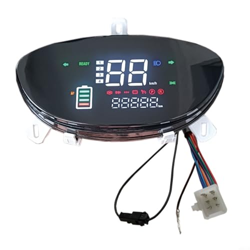 La confezione include 1 display nero con interfaccia a 6 pin, adatto per diversi modelli come e-bike, scooter, 1N1 DJ9 e F6.