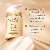 Olay Total Effects SPF15 BB Day Face Cream, Medium to Dark 7-in-1 Skin Care Moisturiser Foundation with Vitamin C & Niacinamide Hydration, Glow and Anti-Wrinkle, Nourishes and Protects in 1 Step, 50ml - Image 2