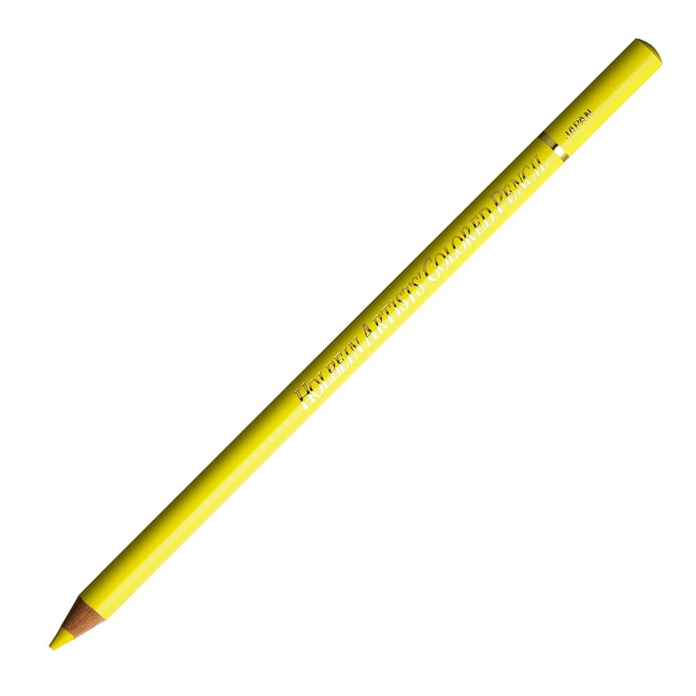 Holbein Artists' Colored Pencil - Lemon Yellow OP149 Oil-Based Premium Drawing Pencil