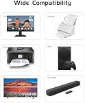 Superer 6 ft AC Power Cord Cable Fit for Bose SoundTouch Sereis 10 20 30, Soundbar Solo 300 550 600 700 900, Home Smart 450 500, for Sonos Play 1 3 5, One Speakers TV Music System Replacement