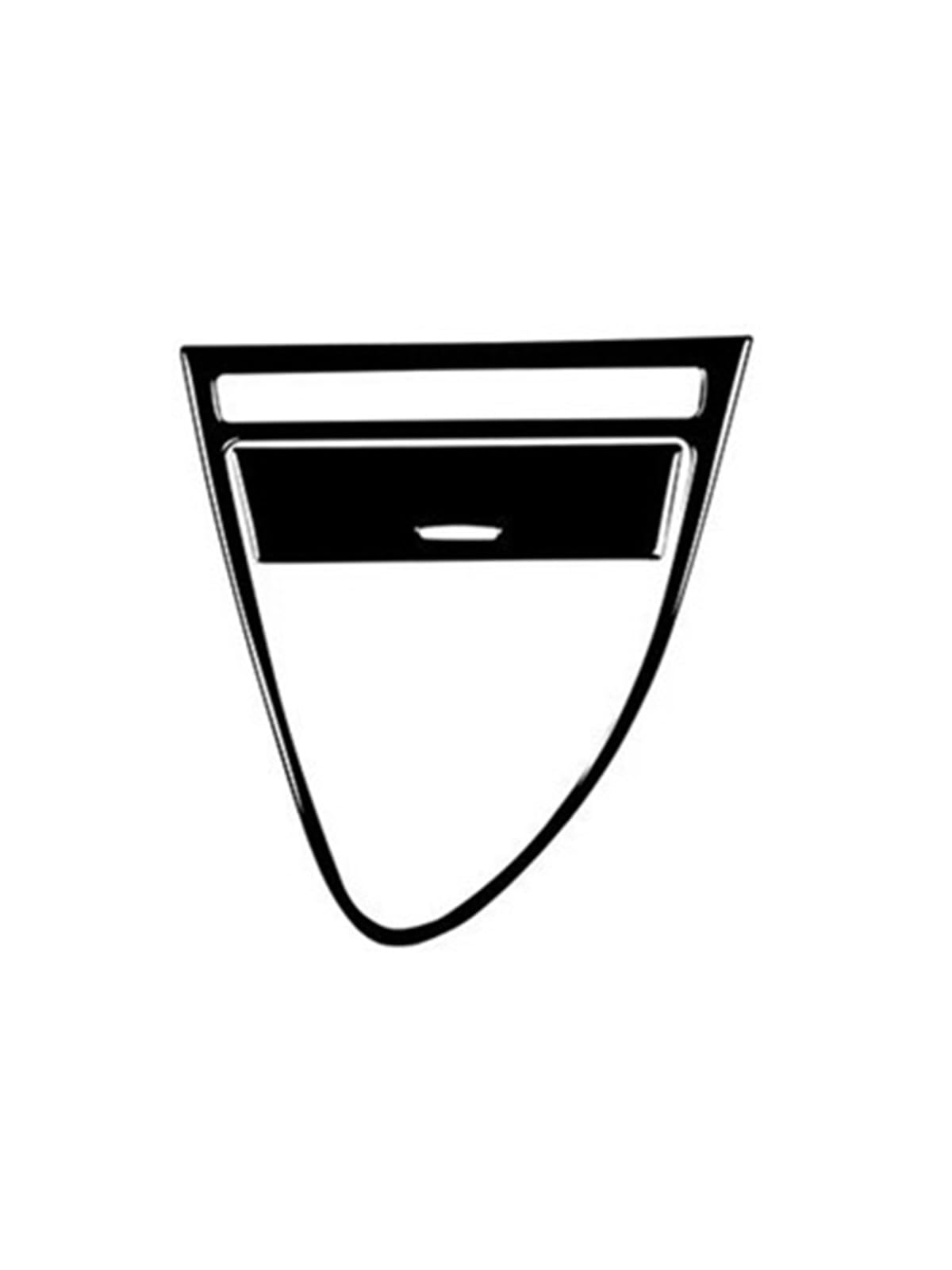 Button Trim Compatible with BMW 6 Series E63 E64 2004-2010 Piano Black Stickers for Car Dashboard Center Console Gear Shift Panel and Air Vents(Type 26)