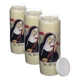 Hautekiet Santa Rita Vela 9 Días, 512 (Paquete de 3)
