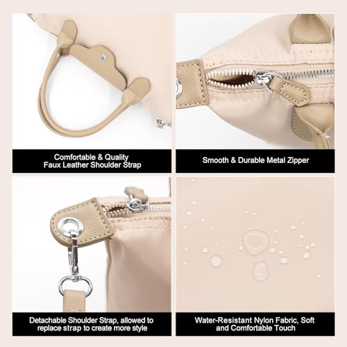 Long Keeper Mini Crossbody Bag for Women Casual Lightweight Small Nylon Tote Bag Ladies Shoulder Purses & Handbags With Strap4