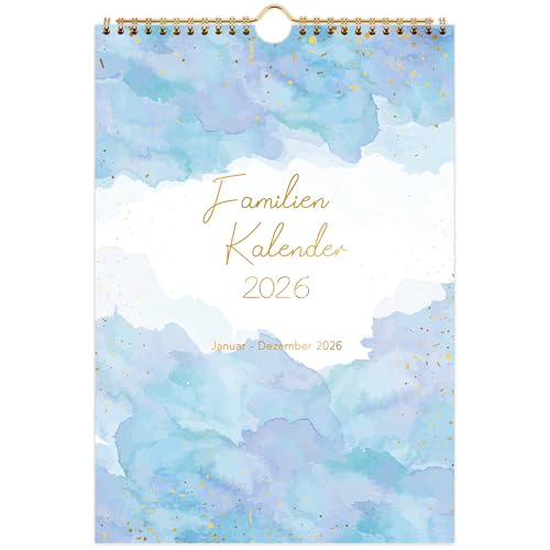 Planificador familiar 2023 – Agenda familiar 2023 Amplio planificador de pared Calendarios Jan – Dic 2023, fechas de vacaciones y muchas informaciones adicionales, 22 x 31,5 cm