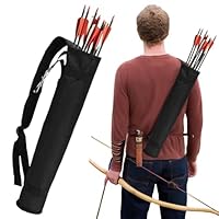 WEFHEF 1 Stück verstellbar Bogenschießen Quiver Pfeil Rucksack Tasche Hüftpfeile Rückenpfeil Pfeilrückenköcher Hüftköcher Köcherhalter Pfeile Köcher zur Aufbewahrung von Compound Recurve Bogen