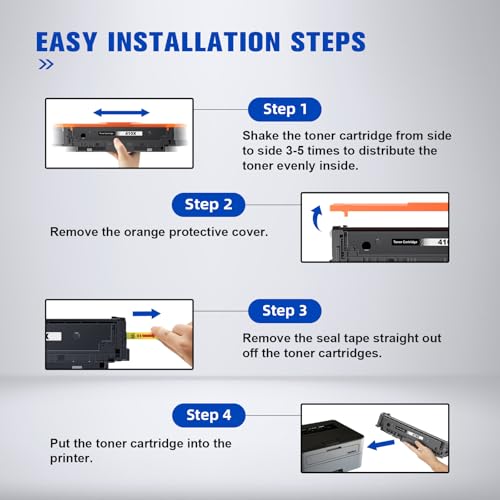 Toner CF410X HP compatible Q-image idéal pour l'impression de rapports en bureau partagé - 7