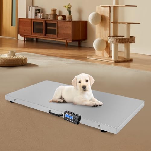 Báscula Digital Ganadera 1100 lb Plataforma Acero Inox miniatura 5