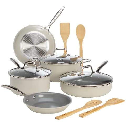 Goodful Ceramic Nonstick Cooking Set Cover