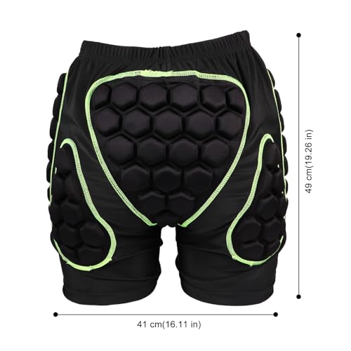 Shorts ciclismo downhill acolchados para hombre XXL verde miniatura 4