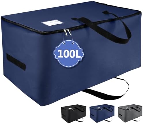 100L Bolsas de Almacenaje Grande Plegable Almacenamiento Debajo d...