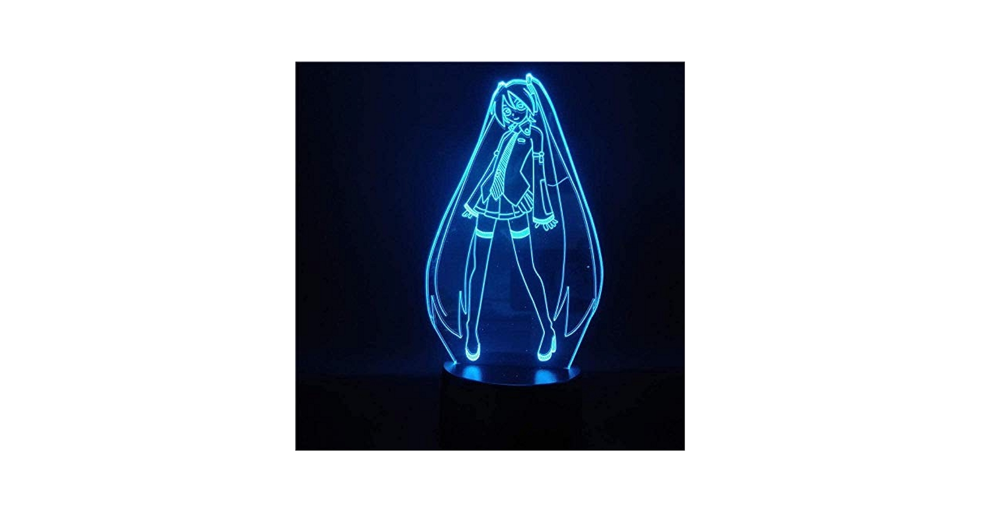 初音ミク　テーブルランプ ムービック、「初音ミク」イメージのインテリア受注開始 スマホ