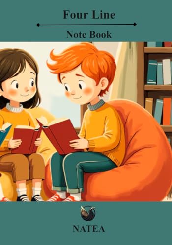 Kids Writing Practice Book ? 4 Line Ruled Notebook: 4 Ruled Note Book