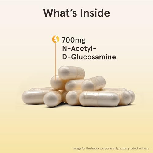 Jarrow N-A-G 700 mg, N-Acetyl Glucosamine, 120 Veggie Capsules - image 3