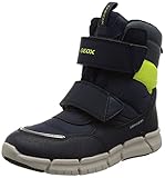 winterstiefel 38 mädchen Lining: Polyester Geox Jungen J Flexyper Boy B Abx Stiefeletten, Navy Fluo Yellow, 38 EU