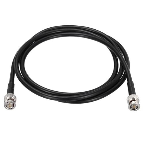 Câble coaxial RG59 6G-SDI BNC de 1,5m et 75 Ohm pour caméra de surveillance noire