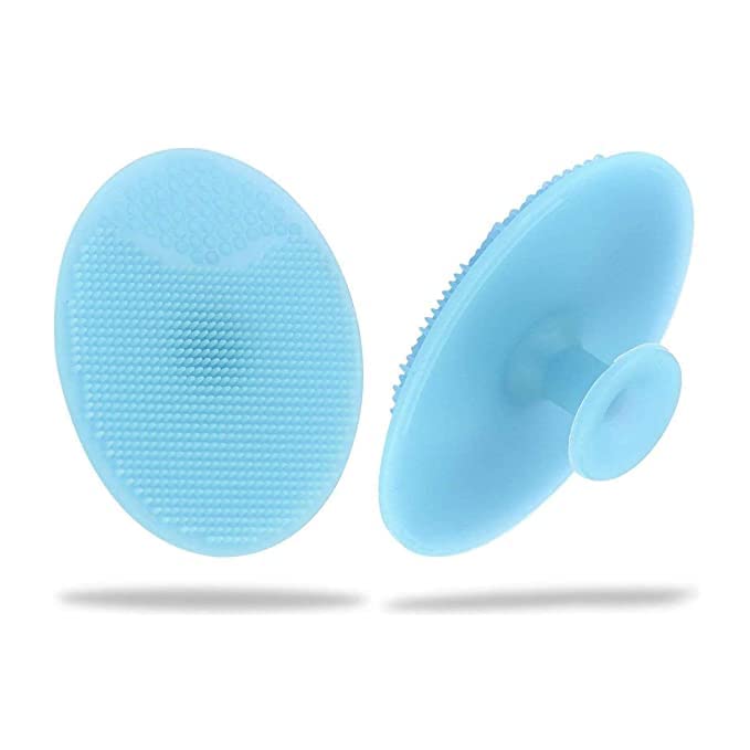 Trexee 1 Pieces Facial Cleansing Pads, Soft Silicone Face Scrubbers
