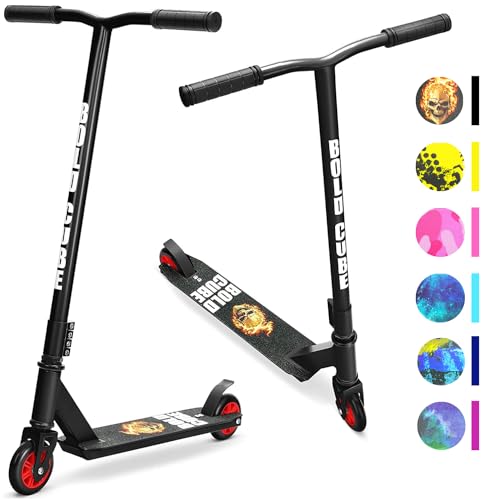 BOLDCUBE Stunt Scooter for Kids Ages 6-12 8-12 Years | Freestyle Pro 360° |...