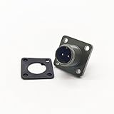 MS3102A10SL-4P Industrial Circular Connector, MIL-DTL-5015 Series Threaded Connector 2 Pin Contacts Solder Male Connectors, 10SL Shell Size for Industrial