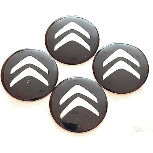 Caches moyeux de voiture Citroen 55mm pour centre de roue et jante alu