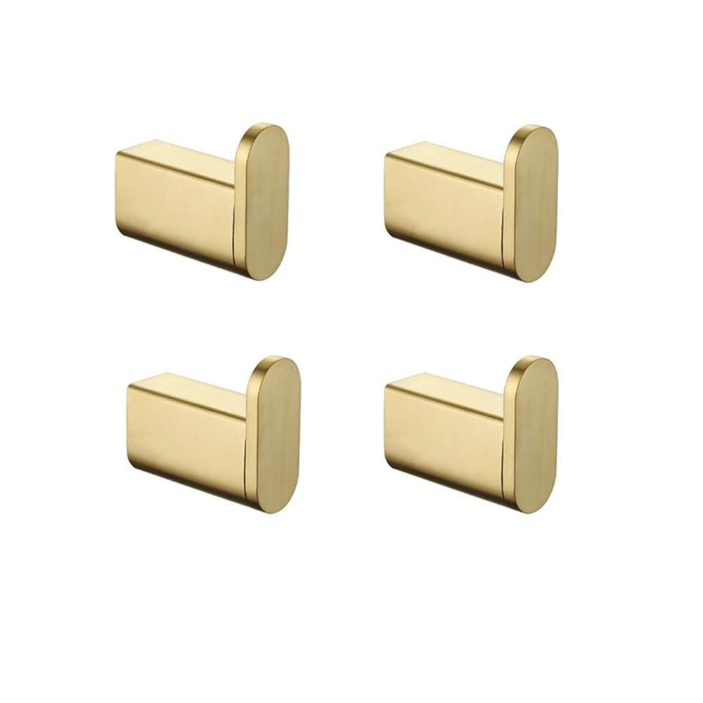 Porte-papier pour téléphone et set or brossé pour une salle de bain ordonnée
